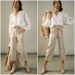 NWT ANTHROPOLOGIE SHAWN BALLOON LEG PANTS